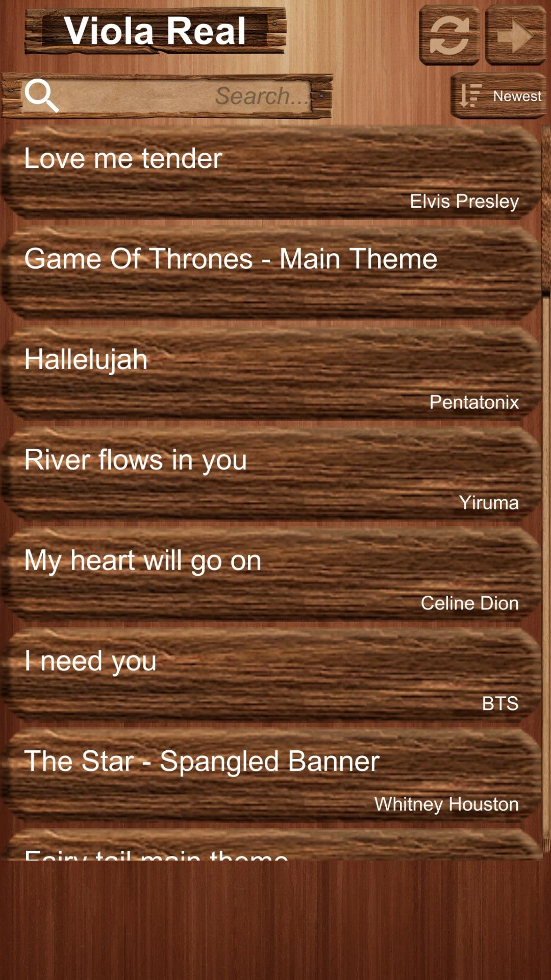 Viola Real screenshot